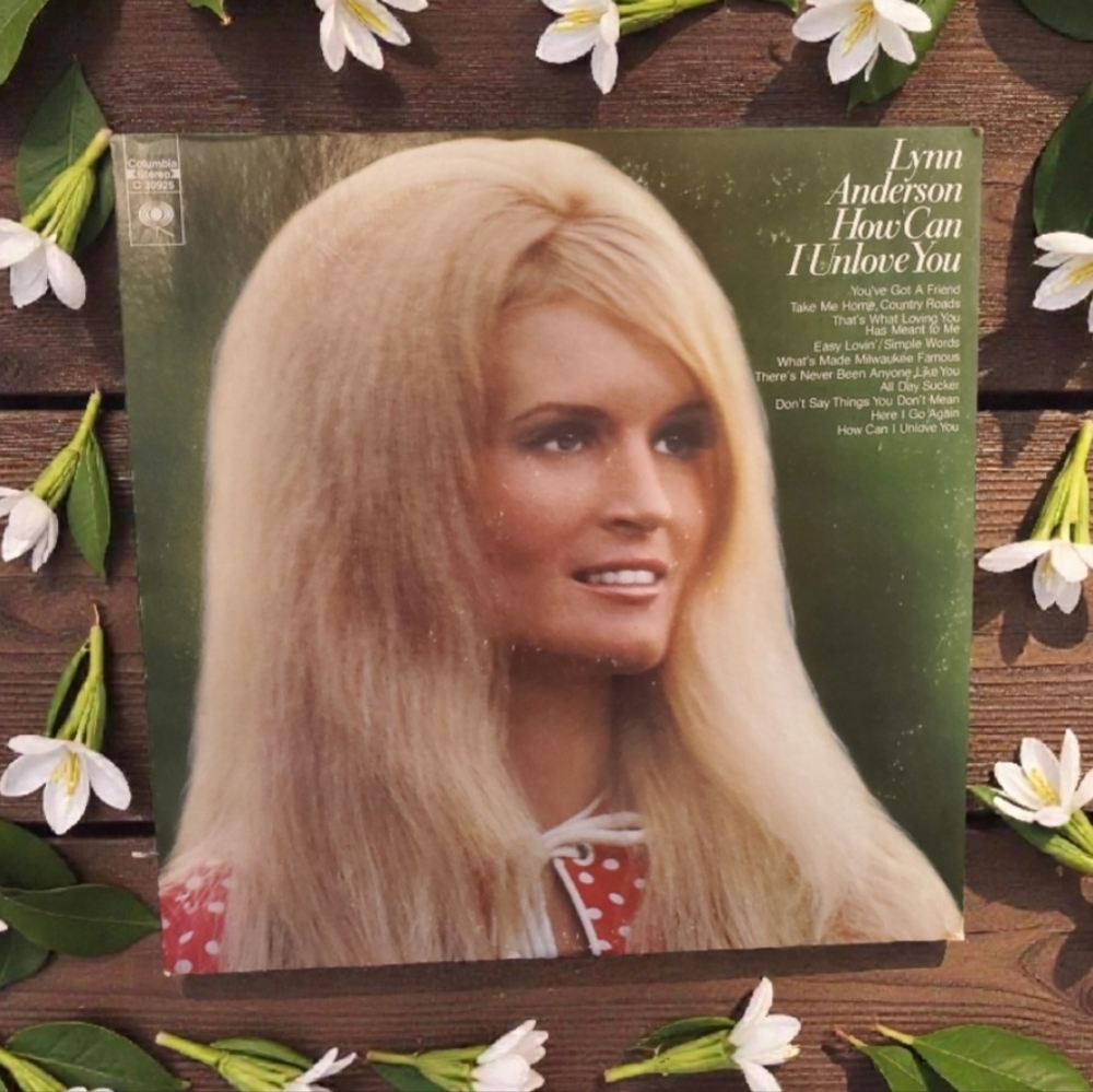 Lynn Anderson How Can I Unlove You 1971,Take Me Home, Country Road Vinyl Record
